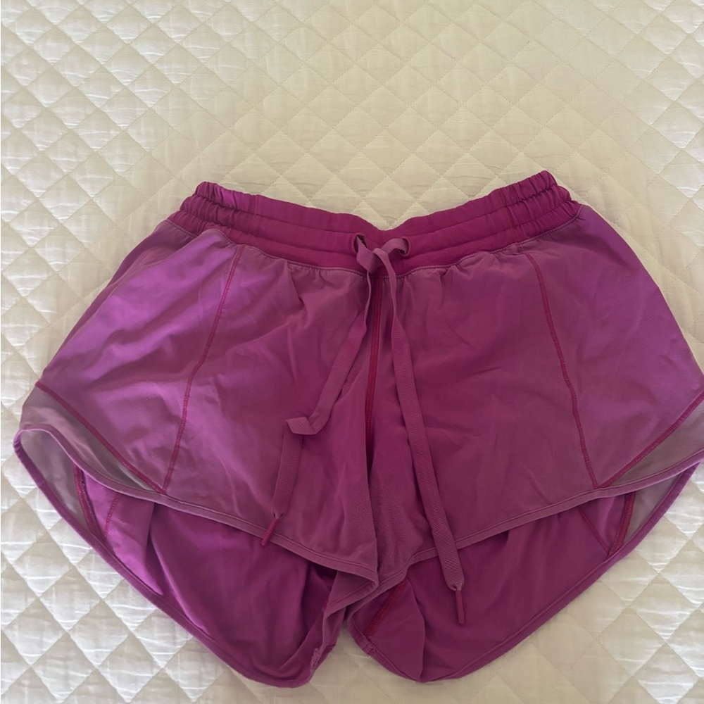 Lululemon Purple Women's Pink Athletic Shorts